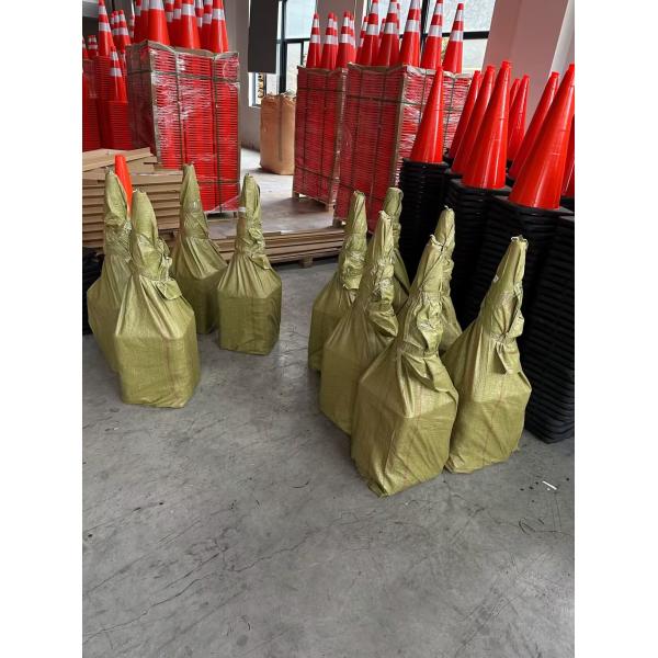 2 кг 28 дорожных конусов Оранжевые белые предупреждающие конусы 50 см Оранжевые конусы для парковки