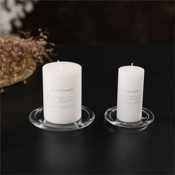 New Creative Fengshui Candlestick Crystal Glass Candlesti...