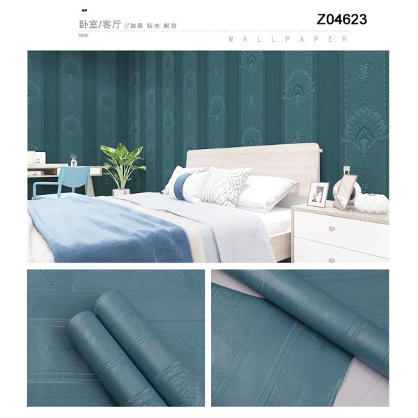 Graphic 3D Embossed Wallpaper Peel And Stick Vinyl Modern Embossed Wallpaper