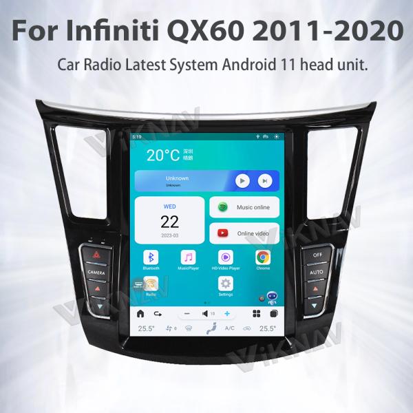 Автомобильное радио для Infiniti QX60 (2011-2020) 12,3 дюймаAuto Audio Video WiFi Wireless CarPlay Усовершенствовать мультимедийный проигрыватель