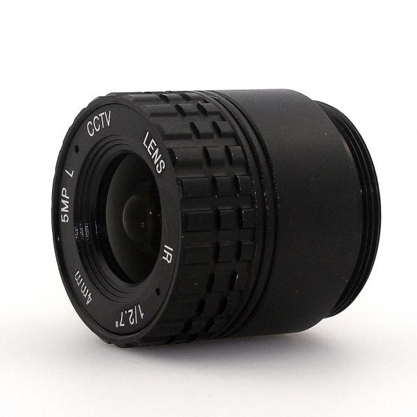 5MP 4mm Lens CS Mount HD 1/2.7 CCTV Camera lens for Day & night CCD & CMOS Security Camera