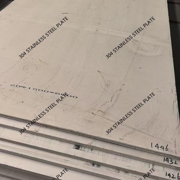 304 Hot Rolled Stainless Steel Plate For Structural Fabrication Needs Corrosion-Resistant