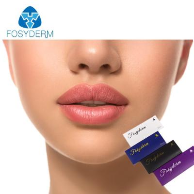 A cruz de Derm ligou o certificado injetável do ISO do CE dos enchimentos 1ml 2ml do bordo do ácido hialurónico