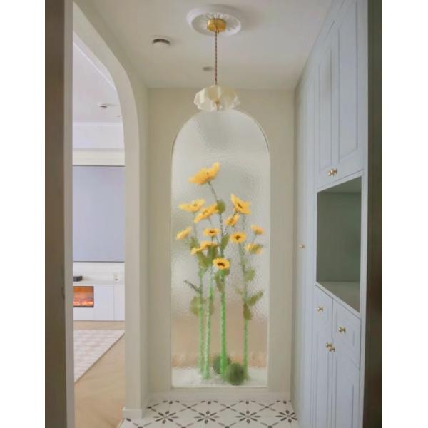 Hallway Living Room Partition Glass Decoration Glass Divider For Living Room