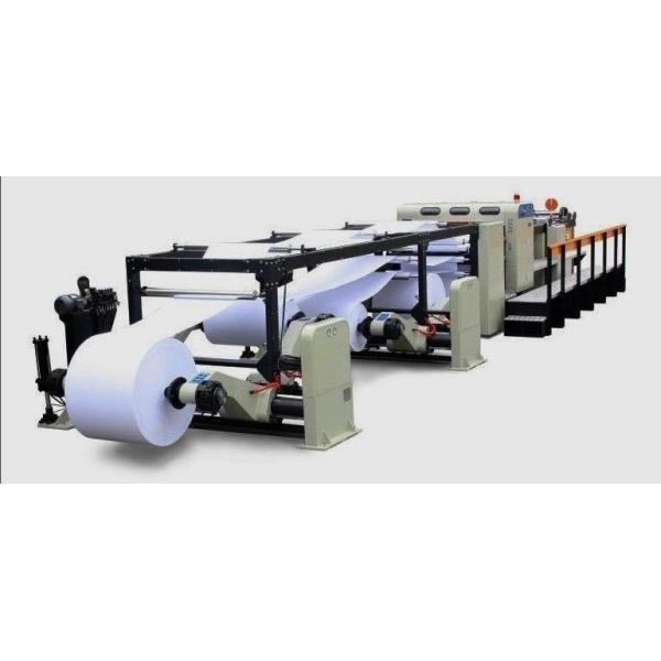 Automatic High-speed Paper Roll Sheeter Stacker, for 1-rol, 2-roll, 4-roll, 6