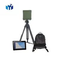 Radar de sécurité à basse altitude Portable phasé Array C-Band Radar de détection numérique Système facile à transporter par un seul homme