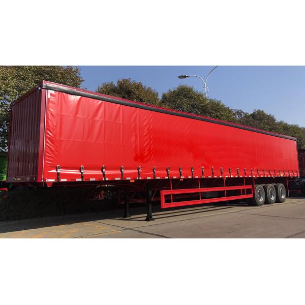 13750*2550*3850mm CIMC HUAJUN 3 Axles T700/Q345 Steel Cargo Transport Box Trailer 2021