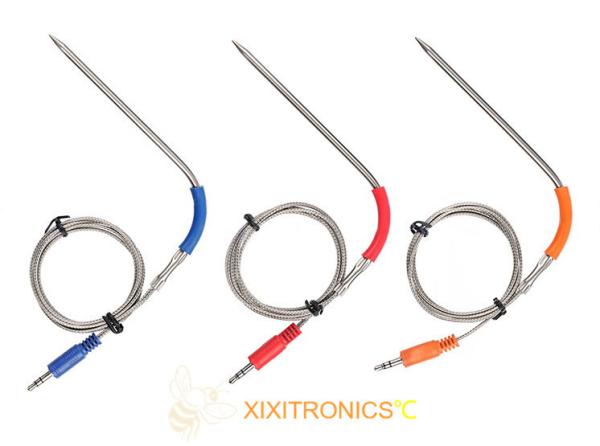 IPX3 to IPX7 BBQ Wireless Bluetooth Meat Thermometers Probes MFF-3405 Series