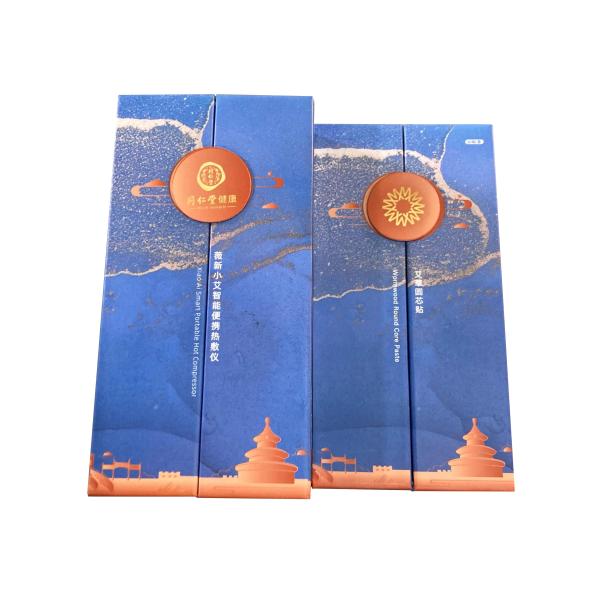 Wholesale Customized Printed Luxury Book Shape Magnetic Cardboard Gift Paper Packaging Box for Perfume/Cosmetic