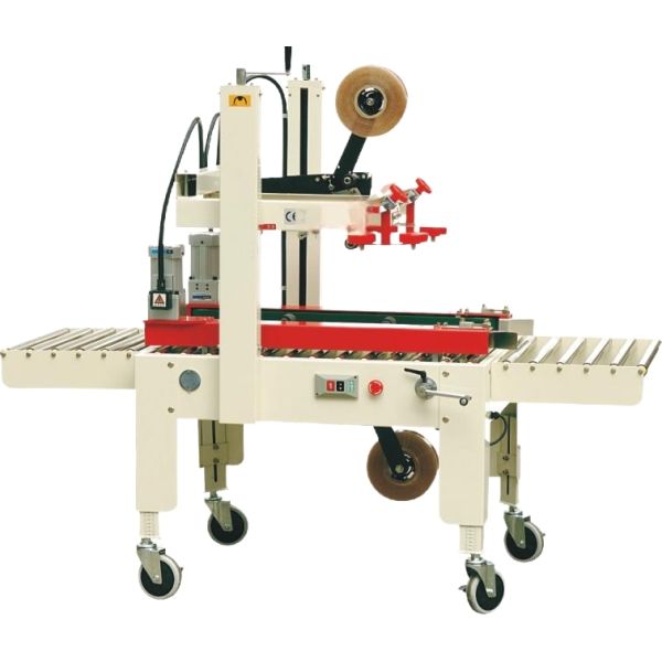 Electric Automatic Carton Sealer and Strapping Machine for Energy Saving High Efficiency Packaging