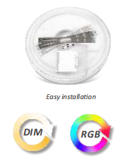 50000H Tuya Smart Ceiling Light 100lm/W WIFI Bluetooth