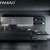 Manufacturer High Quality Kitchen Cabinets L-shape Melamine Kitchen Cabinet