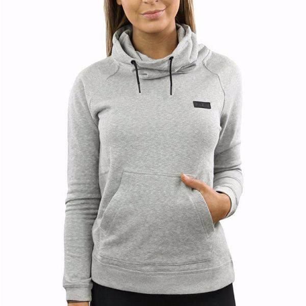 Французский карман Kangroo фуфайки пуловера рукава Терри длинный