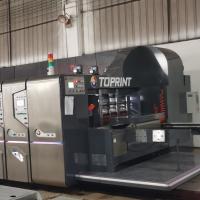 le dossier Gluer de boîte de 60mm usinent le pliage entièrement automatisé de contrôle collant 300Sheet/min
