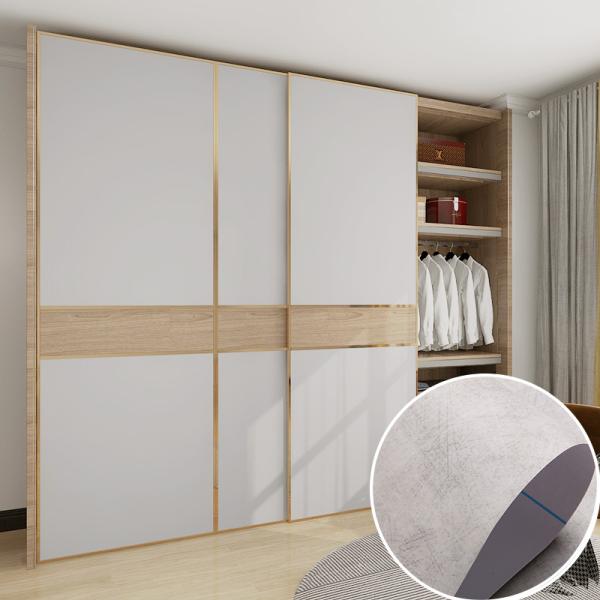 Papel de pared de PVC blanco con cáscara de mármol y pegamento para decoración del hogar o muebles