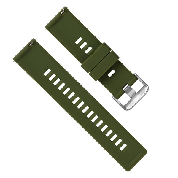 Роскошный ремешок силиконовой резины замены 22mm соединяет сертификат ROHS