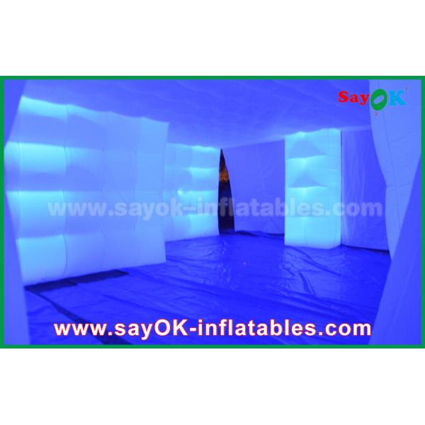 Шатер воздуха раздувной ткани шатра 210 d Оксфорда двора раздувной с печатанием цифров для парка атракционов