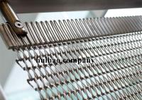 Malla de alambre de la armadura del espiral del tránsito del oro de Rose para el divisor de la pañería de la tienda W1.2m x L 3M