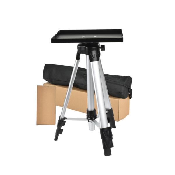 Custom Height Adjustable Projector Stand Tripod With Tray 3KG Load