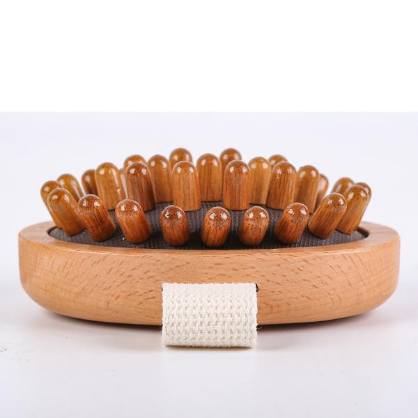 Health Care Wooden Airbag Massage Brush Comb for Solid Wood Cushion Head Scalp Massager