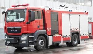 MAN 4T Small Water Foam Tank Fire Engine Specialized Vehicle Price China