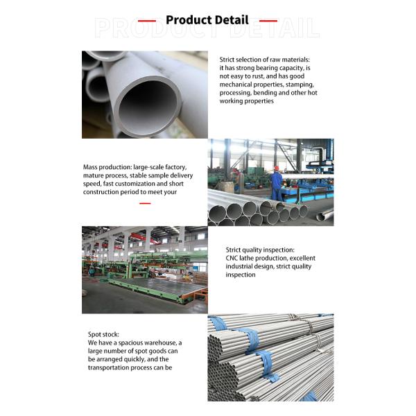 Factory Price 309S 310S 304 316 Square Round Seamless Cold Drawn Steel Tube Pipe