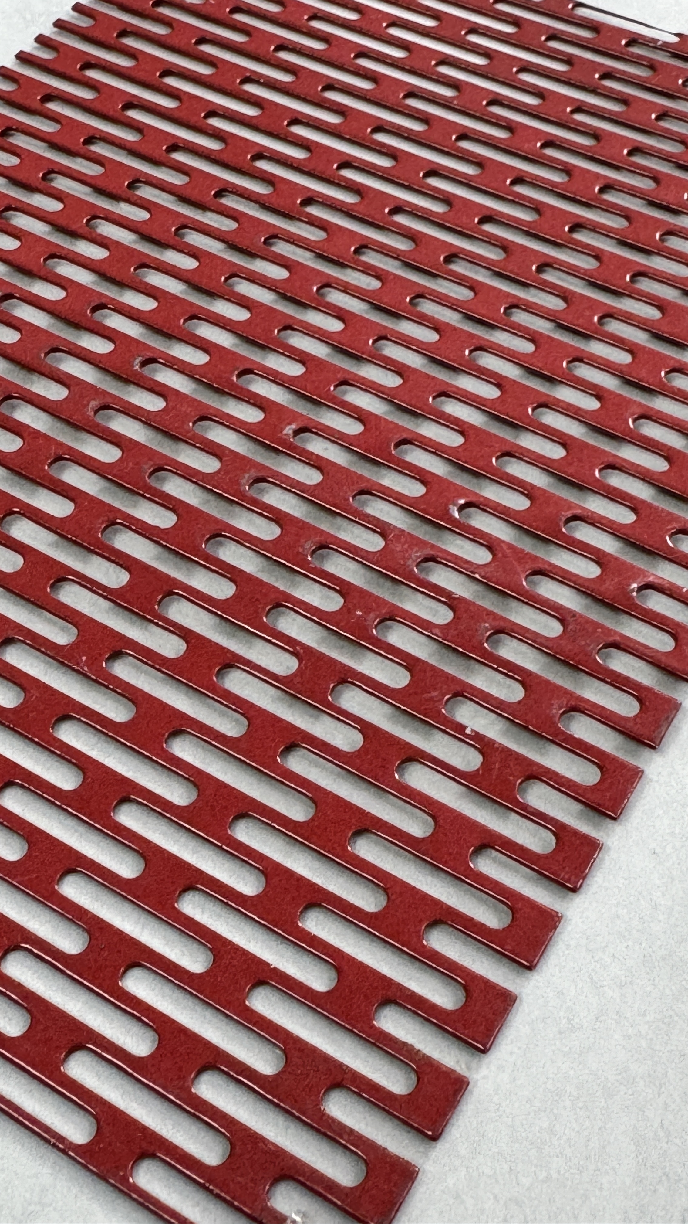 Colorful Powder Coated Perforated Metal Mesh