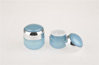 Custom Round 50ml Plastic Jars With Lids Wholesale Material PMMA
