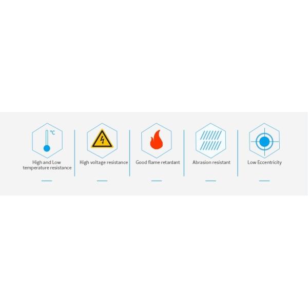 Изолированный провод силиконовой резины AWG 6 к 30 AWG покрыл гибкий изолированный провод