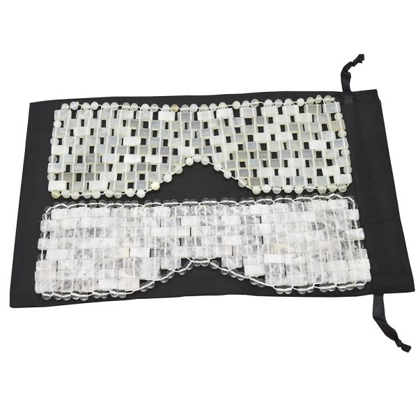 Gift Yourself the Best Jade Eye Mask for Hot and Cold Therapy No More Wrinkles or Puffiness