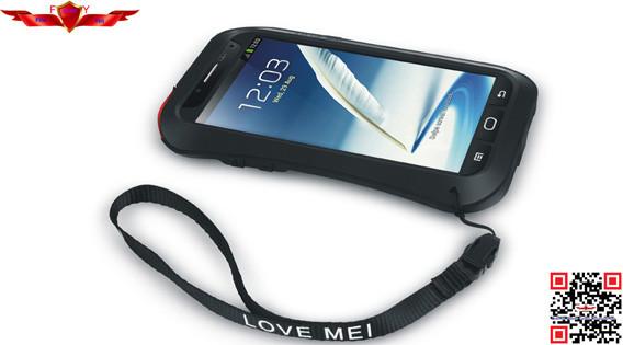 New Aluminum Dirtproof/Shockproof/Waterproof Case For Samsung Galaxy Note 2 High Quality