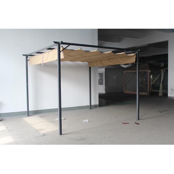 Customizable 3.1*3.1*2.3M Aluminum Outdoor Retractable Pergola Canopy for Garden Patio