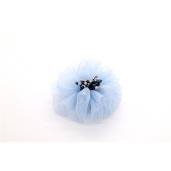 Handmade Girl Shoe Lace Flowers For Shoes / Hair / Headband SGS Certificated