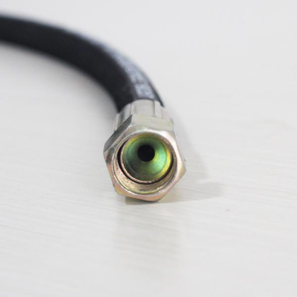 High Pressure Stain Steel Wire Braided 2 Layers Hydraulic Hose Resistant to Corrosion