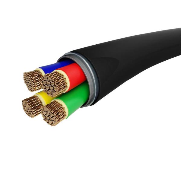 Comprimento personalizado 0,6/1KV NYY Condutor de cobre XLPE PVC Sheath cabo de alimentação elétrica