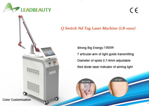 Hot Promotion 1064nm / 532nm laser machine for tattoo removal , skin tightener machine