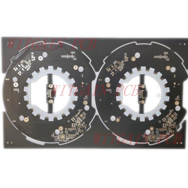 Video Conference Device 4 Layers Pcb 1.2mm Matte Black Solder Mask