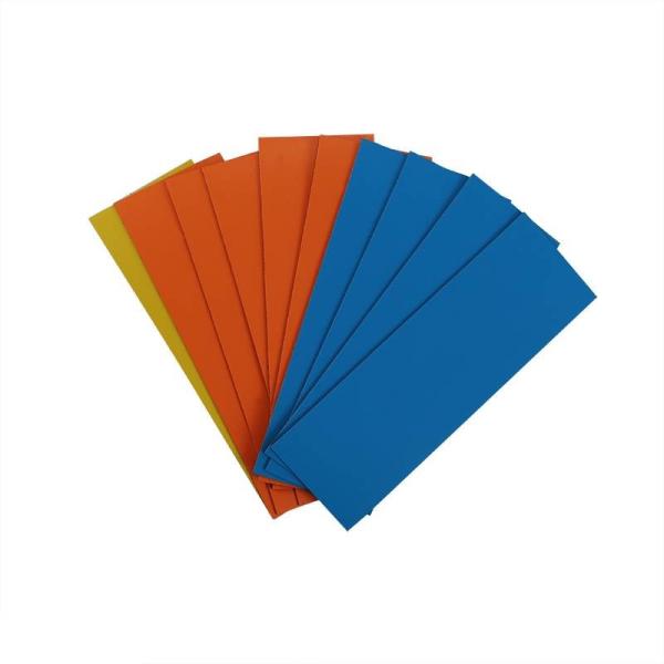 Etiquetas magnéticas impressas personalizadas coloridas de PVC para quadros brancos apagáveis