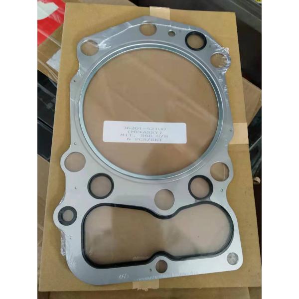 Машинные части набивкой S6B3 МИЦУБИСИ головки цилиндра стальные морские внешние 36201-52100