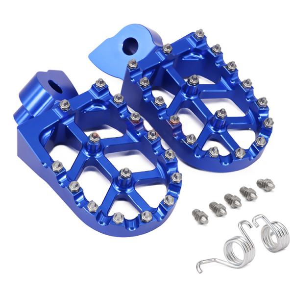 CNC Aluminum Alloy Dirt Bike Foot Pegs for Yamaha YZ YZF WR 85 125 250 400 426 450F