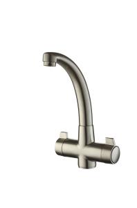 295Mm Dois mangueiros Mixer Tap Cor Chrome com materiais duráveis