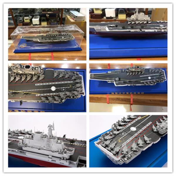 Simulation Handicraft Modern Military Models 1:400 Liaoning Navy Ship Models Hand Decorated Die Cast