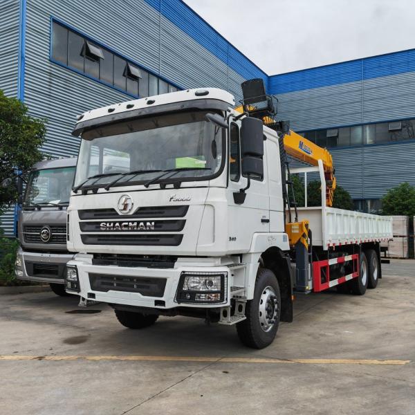 Shacman F3000  Truck Mounted Jib Crane 12ton Mounted Mobile Construction Crane