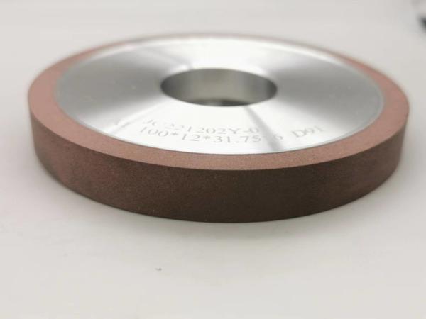 alumínio Basebody 75 * 6mm de 1A1 Diamond Grinding Resin Bonded Wheel