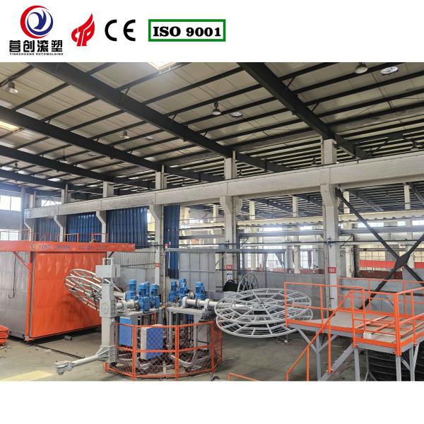 Air Cooling Bi Axial Rotomoulding Machine With Automatic Control And Electric Heating
