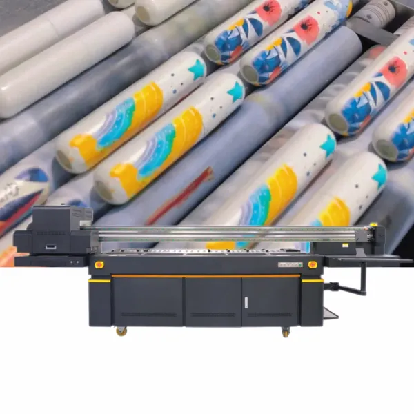 High Quality Printer 360 Round Aluminum Cans Auto UV Cylinder Printing Machine