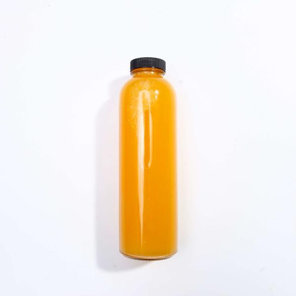 Thin Body Glass Drink Bottles Glass Juice Bottles 500ml 16oz With Screw Lids