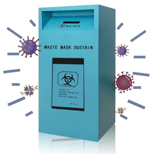 Key Lock H950mm W450mm Face Mask Recycle cabinet