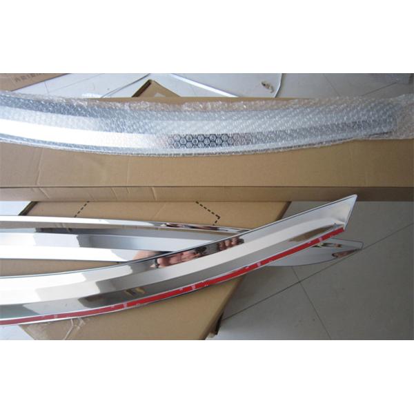 Chrome Sun Visors Vent Shade for IX35 2009-2013 Hyundai New Tucson Rain Window Guards