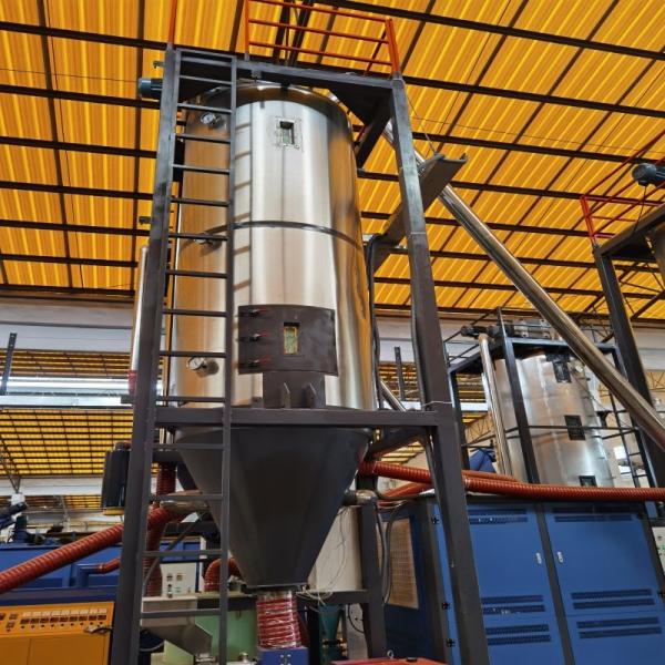 Ligne de production de sangles en plastique en PP à vis unique entièrement automatique